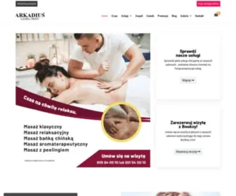 Galeriaarkadius.pl(Salon fryzjerski i kosmetyczny) Screenshot