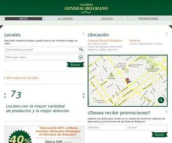 Galeriabelgrano.com.ar(Galerías) Screenshot