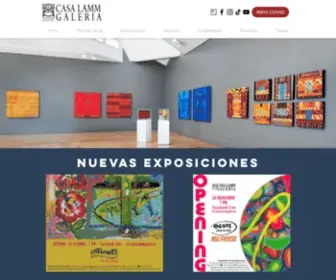 Galeriacasalamm.com.mx(Venta Arte) Screenshot