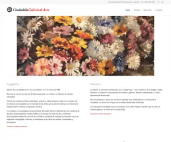 Galeriaciudadela.com(Galería Ciudadela) Screenshot