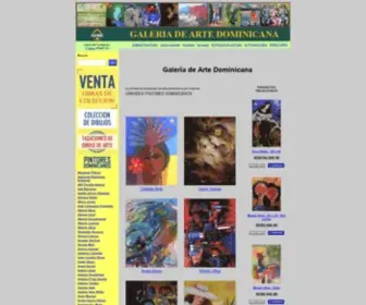 Galeriadeartedominicana.com(GALERIA DE ARTE DOMINICANA: Galería de Arte Dominicana) Screenshot