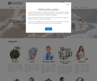 Galeriadelcoleccionista.com(Detalles de lujo) Screenshot