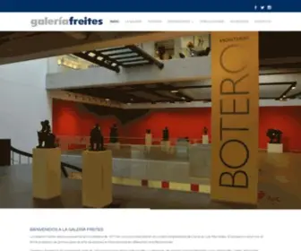 Galeriafreites.com(Galeria Freites) Screenshot