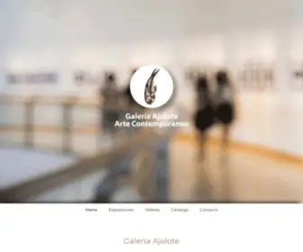 Galeriajolote.com(Galer) Screenshot