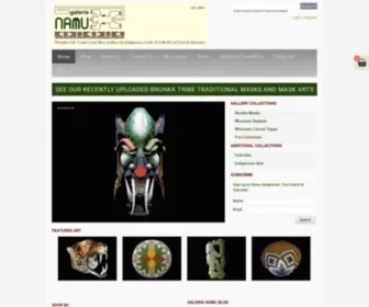 Galerianamu.com(Galería Namu) Screenshot