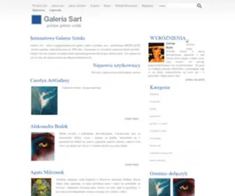 Galeriasart.pl(Galerie Sztuki) Screenshot