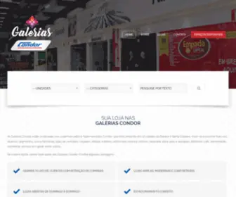 Galeriascondor.com.br(Galerias Condor) Screenshot