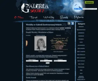 Galeriasekret.pl(Wróżby) Screenshot