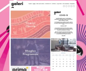 Galericaernarfon.com(Galeri Caernarfon Cyf) Screenshot