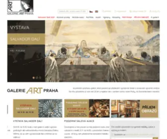 Galerie-ART-Praha.cz(GALERIE ART PRAHA) Screenshot