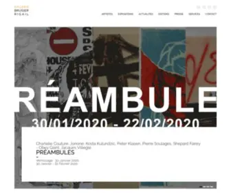 Galerie-Brugier-Rigail.com(Galerie Brugier) Screenshot