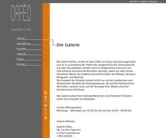 Galerie-Orfeo.com(Galerie Orfèo) Screenshot