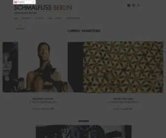 Galerie-SChmalfuss.de(AKTUELLE AUSSTELLUNGEN) Screenshot