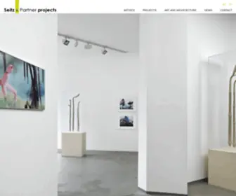 Galerie-Seitz.de(Seitz & Partner projects) Screenshot