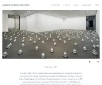 Galeriecaratsch.com(Art gallery) Screenshot