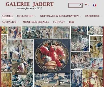 Galeriejabert.com(Nettoyage tapis) Screenshot