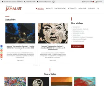 Galeriejamault.com(Galerie Jamault) Screenshot