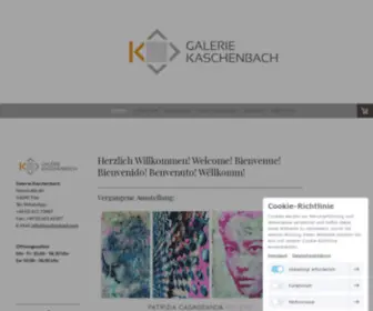 Galeriekaschenbach.de(Galerie Kaschenbach) Screenshot