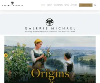 Galeriemichael.com(Authentic & Original Rembrantdt) Screenshot