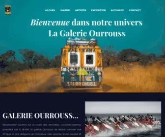 Galerieourrouss.com(Galerie Ourrouss) Screenshot