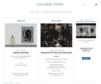 Galerietanit.com(Galerie Tanit) Screenshot