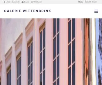 Galeriewittenbrink.de(Galerie Wittenbrink DE) Screenshot