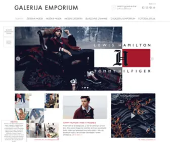 Galerijaemporium.si(Vstopite v svet ženske in moške mode) Screenshot