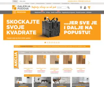 Galerijapodova.com(Galerija Podova) Screenshot