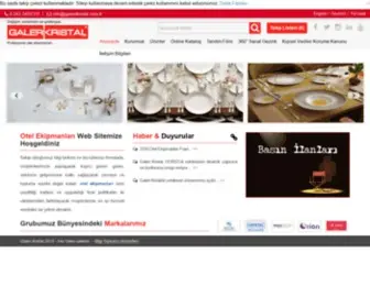 Galerikristal.com.tr(Galeri Kristal: Otel Ekipmanları Satış Mağazası) Screenshot