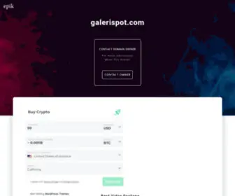 Galerispot.com(Relaible hosting and website development solutions) Screenshot
