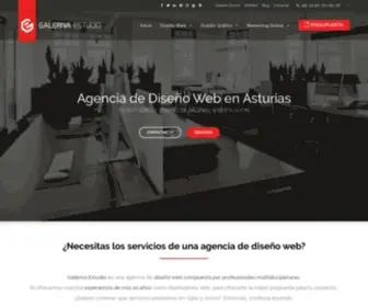 Galernaestudio.com(▶▶ Diseño Web Asturias) Screenshot
