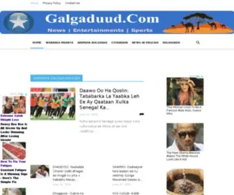 Galgaduud.com(See related links to what you are looking for) Screenshot