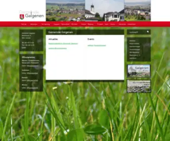 Galgenen.ch(Gemeinde Galgenen) Screenshot