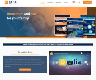 Galiatextil.com(Galia Textil) Screenshot