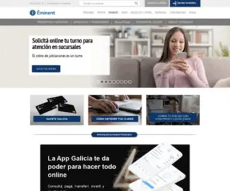 Galicia.com.ar(Personas) Screenshot