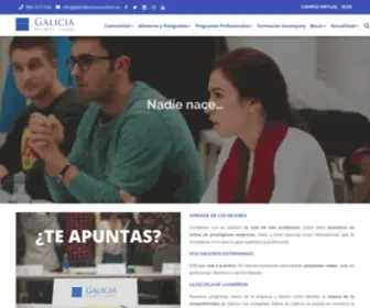 Galiciabusinessschool.es(Galicia Business School) Screenshot