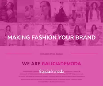 Galiciademoda.com(Galicia de Moda) Screenshot