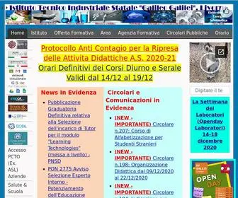 Galileilivorno.edu.it(Homepage del portale scolastico) Screenshot