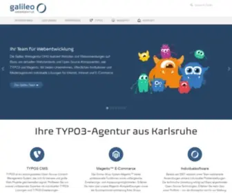 Galileo-Webdesign.de(Galileo Webagentur) Screenshot