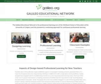 Galileo.org(Galileo Educational Network) Screenshot