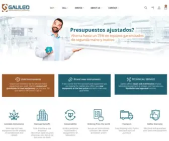 Galileoequipos.com(Galileo Equipos) Screenshot