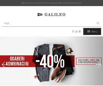 Galileomen.com(Online trgovina) Screenshot