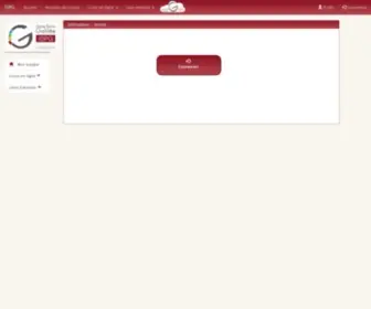 Galileonet.be(Institut Supérieur Pédagogique Galilée ISPGNET) Screenshot