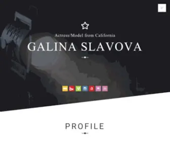 Galinaslavova.net(Galina Slavova) Screenshot