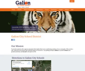 Galionschools.org(Galion City Schools Home) Screenshot