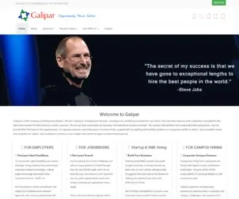 Galipar.com(Galipar HR Consultancy LLP) Screenshot