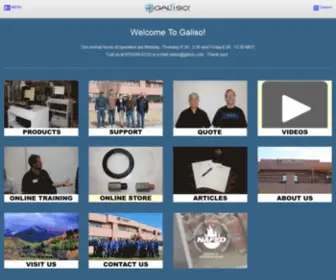 Galiso.com(Galiso Inc) Screenshot