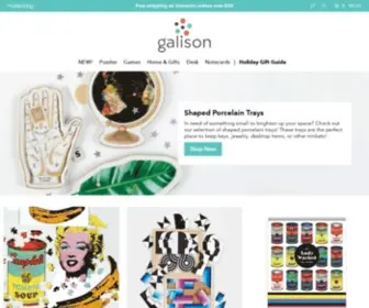 Galison.com(Gift shop & lifestyle brand) Screenshot