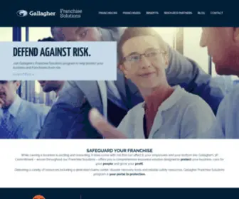 Gallagheraffinity.com(Gallagher Franchise Solutions) Screenshot