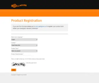 Gallagherams.com(Gallagher Distributors in Gallagher Animal Management Systems) Screenshot